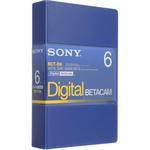 Sony BCT-D6 Six Minute Digital Betacam Cassette