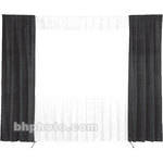 Da-Lite 30-in. Wide Wing Drapes - Pair (Black) 41090B