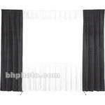 Da-Lite 30-in. Wide Wing Drapes - Pair (Black) 41089B