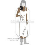 Kalt Vinyl Darkroom Apron with Cloth Ties