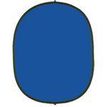 Westcott 6x7 Chromakey Blue Collapsible Muslin Background