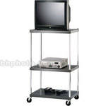 Winsted 54" Port 3-Shelf Video Stand for 25" Monitors