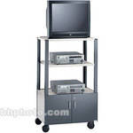 Winsted 54" (H) 3-Shelf Video Center  w/Cbnt (Gray)