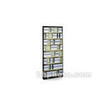 Winsted WIT7103 Add-On VHS Storage Cabinet (Brown/Beige)
