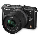 Panasonic Lumix DMC-GF2 Digital Micro Four Thirds Camera W/14-42mm Lens (Black) 