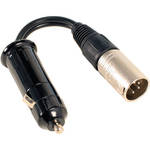 Cool-Lux CC-8010 4-pin XLR Male to Cigarette Male Cable - 4 ft