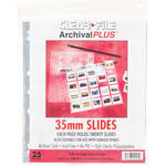 ClearFile Archival-Plus Storage Page for Slides, 35mm - 25