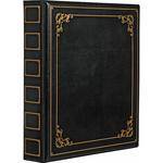 ClearFile Luxury Oversize Album - Holds up to 75 11.5x13.125" Pages - Black