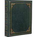 ClearFile Luxury Oversize Album - Holds up to 75 11.5x13.125" Pages - Green