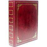 ClearFile Luxury Oversize Album - Holds up to 75 11.5x13.125" Pages - Burgundy