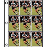 ClearFile Archival-Plus Trading Card Page, Holds 9 2-1/2x3-1/2" Cards