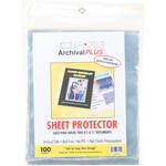 ClearFile Archival-Plus Print Page, Holds Two 8.5 x 11" Prints - 100 Pack