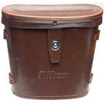 Nikon Brown Hard Leather Bincular Case