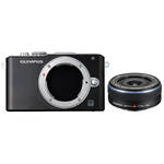 Olympus E-PL3 Digital Camera with 17mm Lens (Black) 