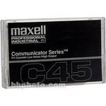 Maxell Communicator Series Normal Bias 45 Minute w/ Case and Labels