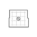 Beattie Intenscreen Focusing Screen - Grid-Lines & Diagonal Split-Image