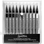 Spot-Pen SpotPen Retouching Pen Set (Cold Tone) for Black & White Prints - Set ...