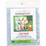 ClearFile Archival-Plus Storage Page for Negatives, 6x7cm, 4-Strips/3-Frames - 100