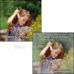 Hoya 77mm Soft Spot (Sand Screen and Soft Screen) Effect Glass Filter Set