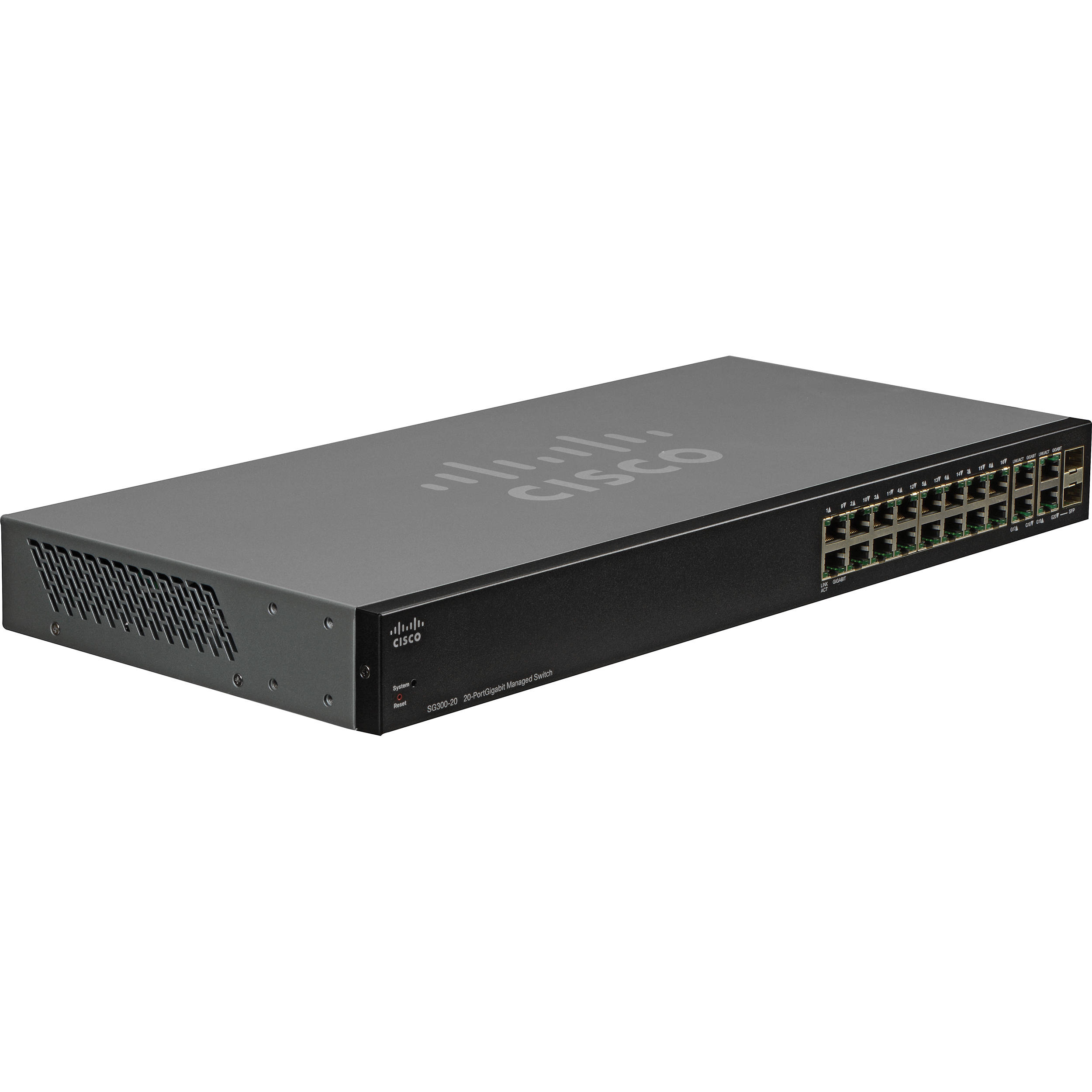 Cisco SG30020 20Port 10/100/1000 Gigabit Managed SRW2016K9NA