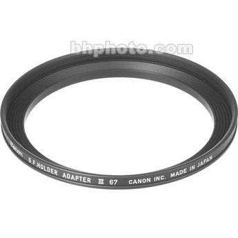 Canon 67mm Adapter Ring for Gelatin Filter Holder III