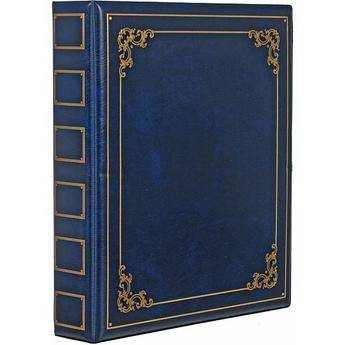 ClearFile Luxury Oversize Album - Holds up to 75 11.5x13.125" Pages - Blue