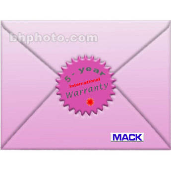 Mack 5-Year International Warranty for Digital Camera