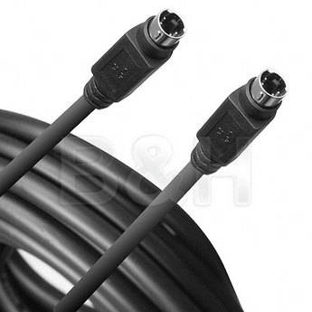 Comprehensive S-Video 4-pin Male to 4-pin Male Cable - 10 ft