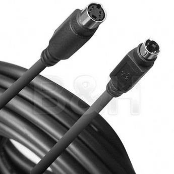Comprehensive S-Video 4-pin Male to 4-pin Female Cable - 25 ft