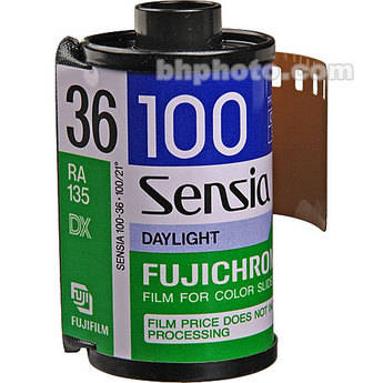 Fujifilm RA 135-36 Sensia 100 Color Slide Film (ISO-100)