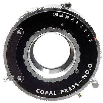 Copal #0 Press Shutter - Self-Cocking