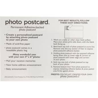 General Brand Postcard Labels - Pack of 15