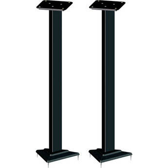 Ultimate Support MS-45B2 45" Studio Monitor Stand (Pair, Matte Black)