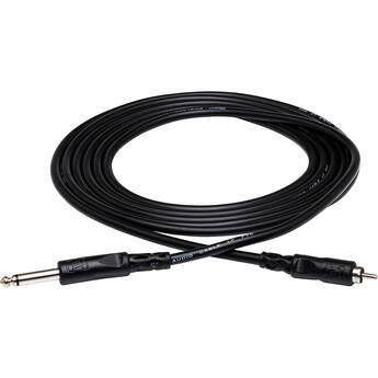 Hosa Technology 1/4"  Male to RCA Male Audio Cable - 15'