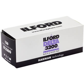 Ilford Delta-3200 Professional 120 B&W Print Film (ISO-3200 Push Process)