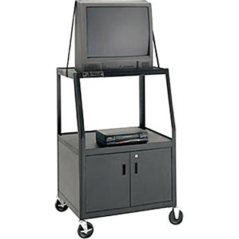 Advance AV7ULC-49 PixMobile Arc-Welded TV Cart with Metal Cabinet