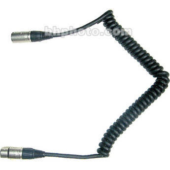 Frezzolini CC-44 Coiled 4-pin XLR Male to 4-pin XLR Female Power Cable