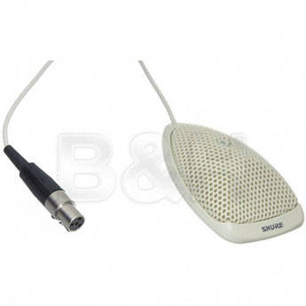 Shure MX391W/S - Super-Cardioid Boundary Mic