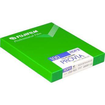 Fujifilm RDP-III 4x5" 10 Sheets Fujichrome Provia 100F Color Slide Film (ISO-100)