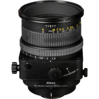 Nikon Telephoto PC Micro Nikkor 85mm f/2.8D Manual Focus Lens