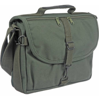 Domke F-802 Reporter's Satchel Shoulder Bag (Olive Drab)
