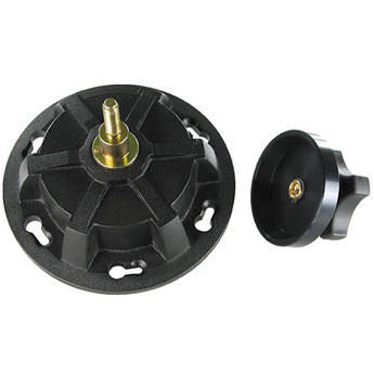 Cartoni K462 - Adaptador de Base Plana para Esfera de 150mm