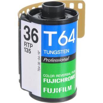 Fujifilm RTP-II 135-36 Fujichrome 64T Tungsten Color Slide Film (ISO-64)