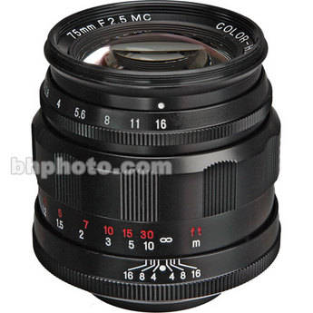 Voigtlander Lente Color Heliar 75mm f/2.5