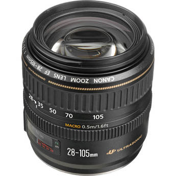 Canon Zoom Wide Angle-Telephoto EF 28-105mm f/3.5-4.5 II USM Autofocus Lens