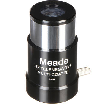 Meade #128 3x Short Focus ETX Barlow Lens (1.25")