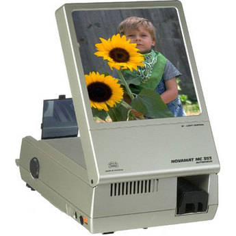 Braun Novamat 353AF - Projetor de Slide/Visualizador com Lente MC 85mm f/2.8 