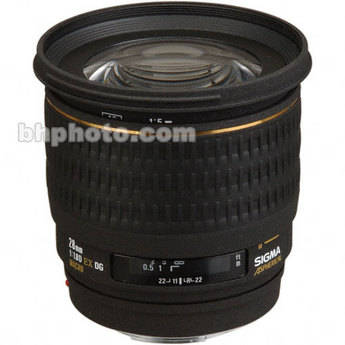 Sigma W/A 28mm f/1.8 EX Aspherical DG DF Macro AF Lens