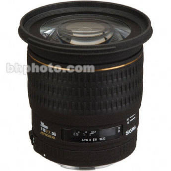 Sigma 20mm f/1.8 (D) EX Aspherical DG DF RF AF Lens