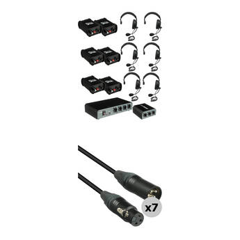 Porta-Com COM-60S 6 Intercom System